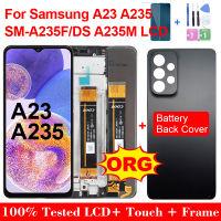 6.6 Samsung A23 Lcd ต้นฉบับสำหรับ Samsung Galaxy A23 A235 A235F A235M จอแสดงผล Touch Screen Digitizer เปลี่ยน Ds LCD