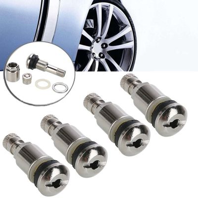 【CW】 Bolt-in Tubeless Tire Stems with Dust Caps Car Cap Accessories