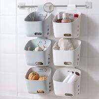 【CW】 Shower Hanging Basket with Drain Hole Plastic Sundries Storage Bedroom Snack Cosmetics Organizer