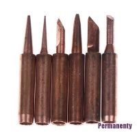 Permanenty 1Set 900M-T Copper Soldering Iron Tips Welding Lead Free Solder Repair Tools Set