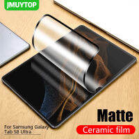 2 PCS Matte Ceramic PMMA film for Samsung Galaxy Tab S7 S6 S5E S8 + Ultra screen protector Frosted Anti-fingerprint Not Glass