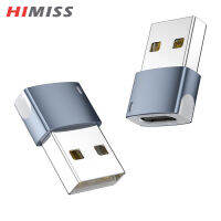 Usb 2.0ไปยัง Type-C อะแดปเตอร์ตัวเมียที่มีไฟ Led 480mbps เชื่อมต่อตัวแปลงชาร์จรับส่งข้อมูล