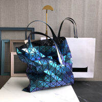 【HOT SALE】 Geometric Diamond Twill Bright Face Womens Casual Six-grid Large Ten-grid Portable Tote Underarm Shoulder Bag