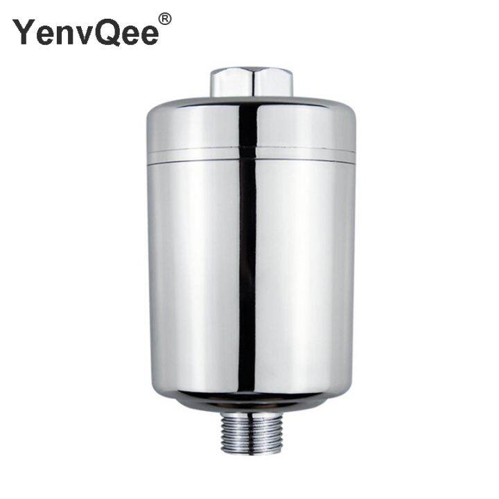 High flow replaceable universal KDF Shower Water Filter for bathroom beauty skin heavy metal