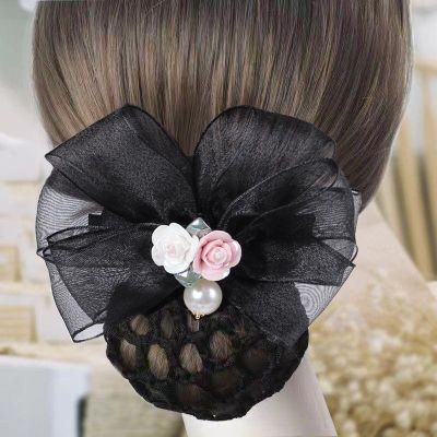 Korean style fashion new all-match bow hairpin professional head flower exquisite jewelry