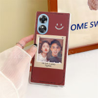 เคสกันกระแทกซิลิโคน TPU A78 OPPO 5G กรอบรูป Smile เคสโทรศัพท์มีลาย Oppo 2023 A78เคสโทรศัพท์มือถือนิ่มโปร่งใส