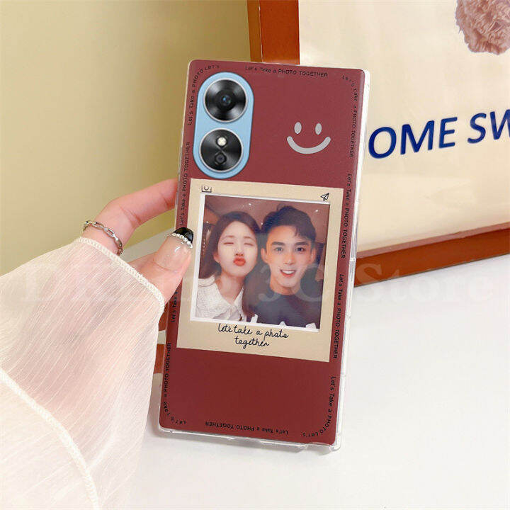 เคสกันกระแทกซิลิโคน-tpu-a78-oppo-5g-กรอบรูป-smile-เคสโทรศัพท์มีลาย-oppo-2023-a78เคสโทรศัพท์มือถือนิ่มโปร่งใส