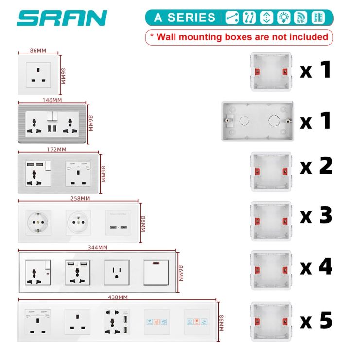 new-popular89-sran-ผนังทีวีและซ็อกเก็ตอินเทอร์เน็ตสีขาว-สีดำ-ทองใหม่-retardantpanel-เปลวไฟ86มิลลิเมตร-x-86มิลลิเมตรครัวเรือนทีวี-rj45เต้าเสียบ