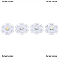 ☃ Delicatemoon CREE XML2 XM-L2 10W White red green blue yellow High Power LED chip 16/20mm PCB