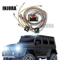 【Big-promotion】 Mamas &amp; Babies Ninjora ชุดระบบ LED กลุ่มไฟท้ายด้านหน้าสำหรับรถ RC Traxxas TRX4 G500 TRX-4 82096-4