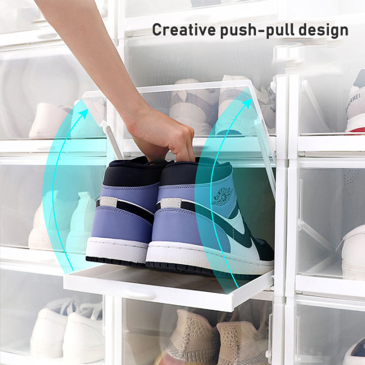 fashion-plastic-stackable-shoebox-shoe-organizer-storage-drawers-for-high-heels-sneakers-caja-de-zapatos-home-accessories