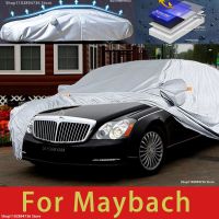 สำหรับ Maybach อุปกรณ์ป้องกันกลางแจ้ง Selimut Mobil กันหิมะที่บังแดดกันน้ำกันฝุ่นอุปกรณ์ตกแต่งภายนอกรถ