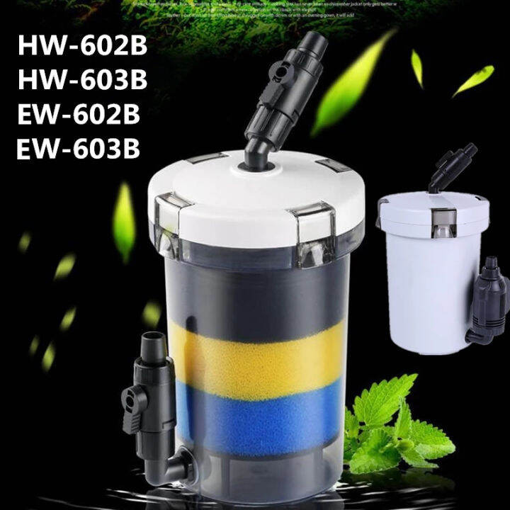 220240V Sunsun Mini External Aquarium Filter Canister Fish Marine Tank