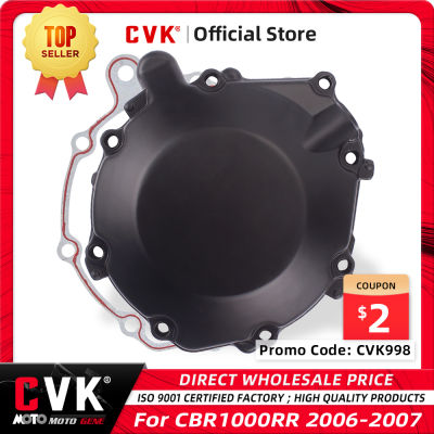 CVK ฝาครอบเครื่องยนต์มอเตอร์ Stator CrankCase Generator Coil Side Shell ปะเก็นสำหรับ HONDA CBR1000RR 2006 2007 CBR1000 RR CBR 1000