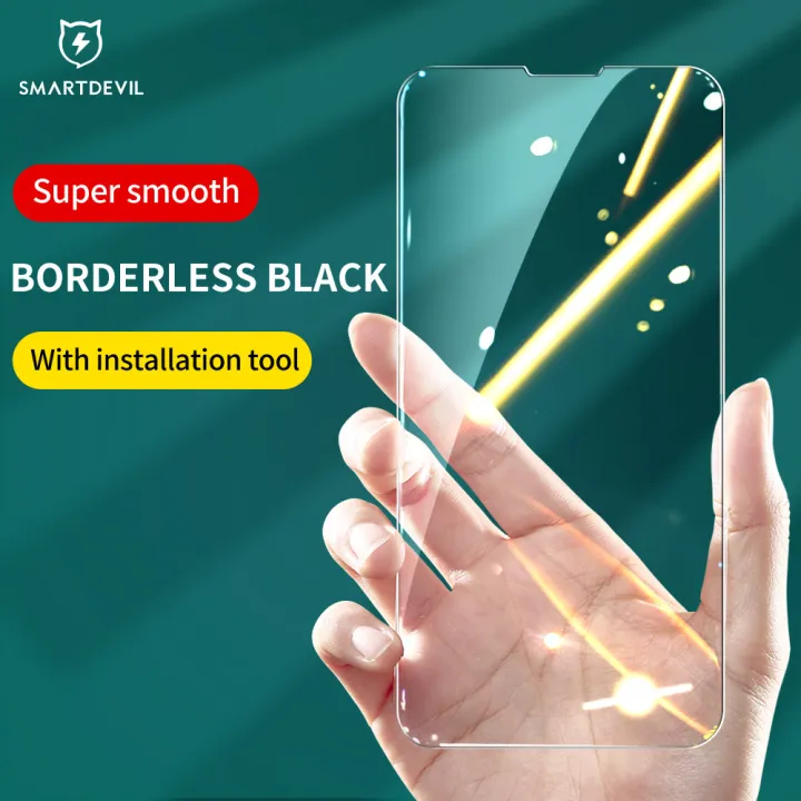 SmartDevil Screen Protector For iPhone 13 Pro max 12 Pro max 13 mini 12 Mini Non Full screen