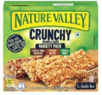 Nature Valley Crunchy Variety Pack 210 g เนเจอร์ วัลเล่ย์ ซีเรียลบาร์กรุบกรอบ 210 กรัม