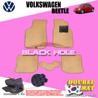 Blackhole Carmat พรมรถยนต์เข้ารูป 2 ชั้น Volkswagen Beetle ปี 2010-2014 + Rubber Pad  รุ่น EVWBEUR