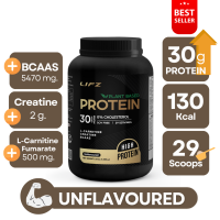 LIFZ SPORT PROTEIN โปรตีนสูง 30 กรัม (High Protein)  130 kcal. สร้างกล้ามเนื้อ ลีนไขมัน ขนาด 2.2 lbs.