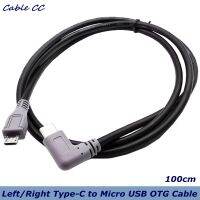 ไมโคร Usb Usb ตัวผู้3.1 Type-C ตัวผู้90องศาตัวแปลงมุมสายสำหรับข้อมูลอะแดปเตอร์ Otg โทรศัพท์มือถือ U Disk ฮาร์ดดิสก์แบบพกพา