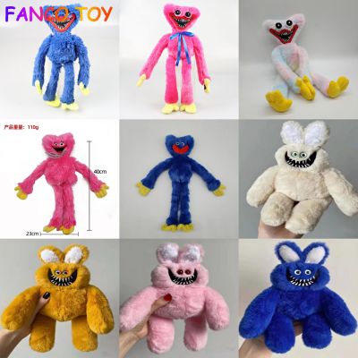 Newest 40cm poppy playtime huggy wuggy toy smile Game Character Plush Doll Plushie Smile Scary Toy Personality Soft Toy For Kids Christmas