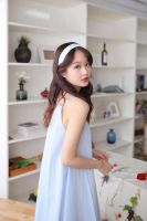 PEONYY.PETAL Gypso dress - baby blue (แถมโบว์ผูกผม)