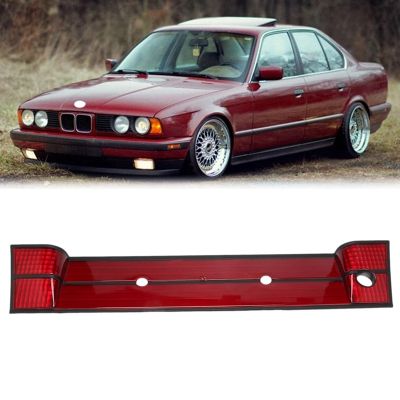 2 x Car Rear License Plate Panel Bracket Frame Rear Number Frame for-BMW 5 SERIES E34 M5 525I