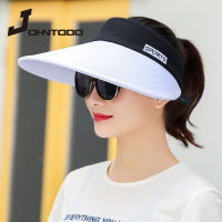 [hot]2021 Multiple Colour Women Summer Sun Hats Packable Sun Visor Hat with Big Heads Wide Brim Beach Hat UV Protection Female Cap