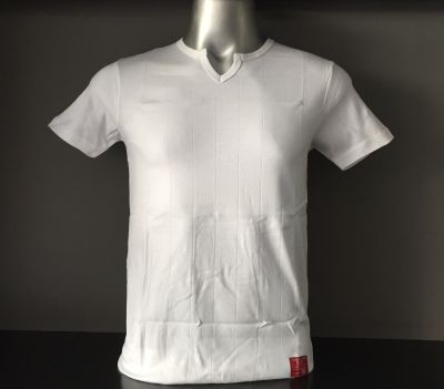 uzem bodysize men shortsleeve t-shirt cotton100% no1-257 เสื่อแขนสั้น ผ้ายืด รอบอกวัดได้38นิ้ว เสื้อสามารถยืดได้ตามตัวผู้สวมใส