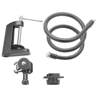 Webcam Stand, Upgraded Webcam Mount Stand with Flexible Gooseneck Arm and Clamp, Suit for Webcam C920,C922,C930