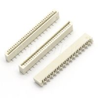 20PCS 1.0MM Pitch FFC/FPC Connector LCD Flexible Flat Cable Socket Double Row SMD Vertical Pin Type 4P/6P/8P/9P/10P/12P/14P-30P Wires  Leads Adapters