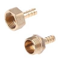 【CW】 Brass Male/Female Thread 1/2 quot; BSP to 8mm Barb Hose Coupler Connector Pagoda Join