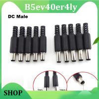 B5ev40er4ly Shop DC Male Power Supply Jack Adapter Plug Connector 5.5mmx2.1mm Socket For DIY Projects