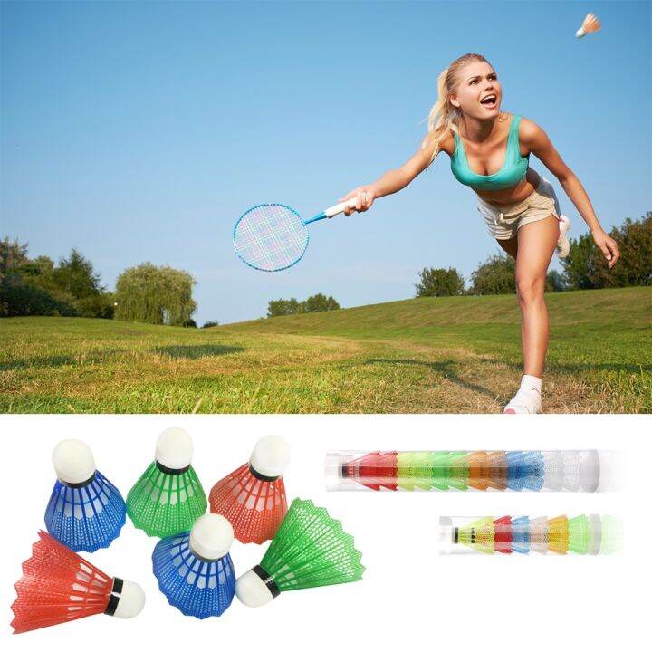 12pcs-colorful-badminton-balls-portable-indoor-outdoor-sport-training-game-flying-stability-durable-balls-nylon-shuttlecocks