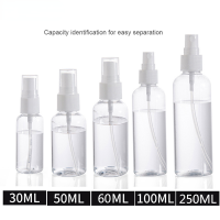 203050Pcs โปร่งใสพลาสติกน้ำหอม Empty Mist สเปรย์ขวด305060100Ml สารพิษขวดรีฟิลขวดเดินทาง