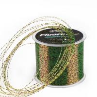 1 Roll Of Nylon 120m Fishing Line Brown Spotted Resistant Invisible Powerful Line For Sea Lake Fishing Wire Accessories