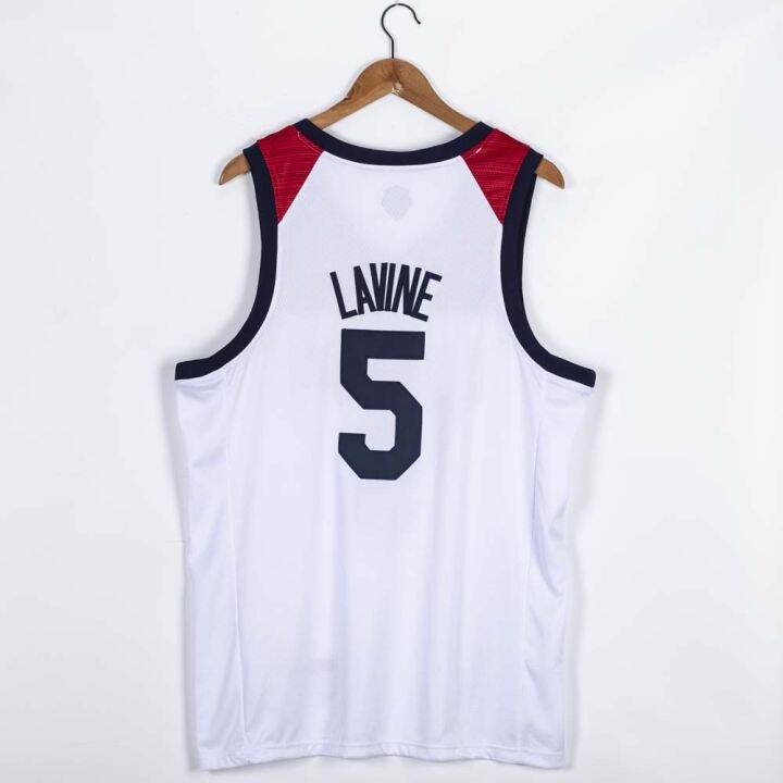 ready-stock-high-quality-5-zach-lavine-usa-basketball-2021-mens-olympic-edition-player-jersey-white