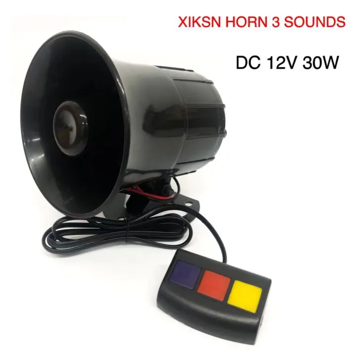 OCPA XIKSN MOTORCYCLE HORN,12V 30W CAR MOTORCYCLE ALARM WARNING SIREN