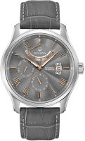 Bulova Mens Watch Grey/ Grey Strap