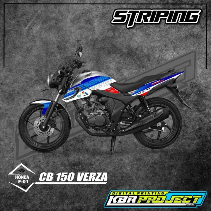 Cod Stiker Cb Verza Striping Cb Verza Motor Honda Motor