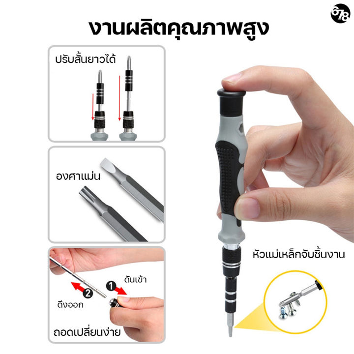 ชุดไขควง-115-in-1-ชุดไขควงอเนกประสงค์-ซ่อมมือถือ-ซ่อมคอมพิวเตอร์-ซ่อมสารพัด-เครื่องมือช่าง-มีติดบ้านไว้-พร้อมใช้ทุกงาน