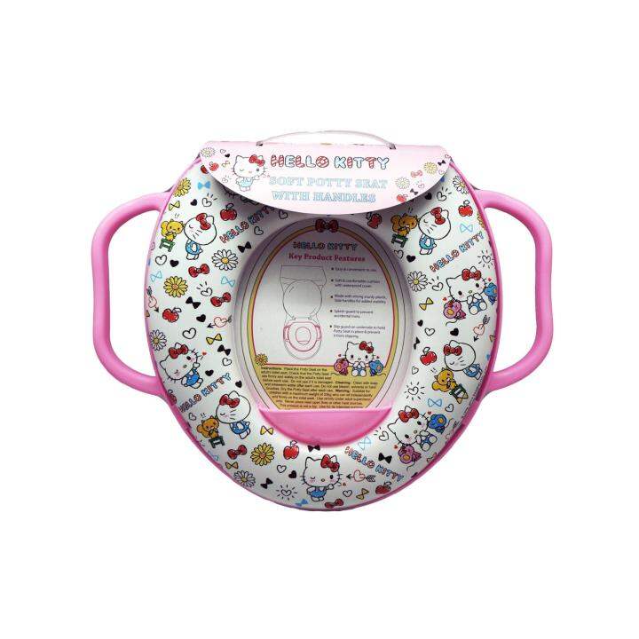 Genuine Hello Kitty Potty Seat With Handles Lazada Singapore