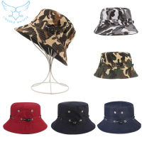 【Free Shipping】Hot Men Women Sunshade Hat Flat Bucket Cap Sunscreen Protection Factory Outdoor Camouflage Fisherman Hat Beach Hat Travel Hat Cap