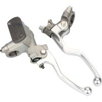 1 Pair 22Mm Motorcycle Brake Clutch Master Cylinder Reservoir Pump Levers For Honda CR 125R 250R 500R CRF 150 250 450 2002-2014