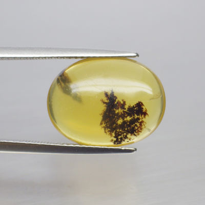 พลอย โอปอล ต้นไม้ ธรรมชาติ แท้ ( Unheated Natural Dendrite Dendritic Opal ) 6.26 กะรัต