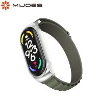 ☏✘ Nylonowe opaski dla Xiaomi Mi Band 7 6 5 4 3 szybkie uwolnienie pętli Smartwatch opaski dla Mi Band 6 pasek Miband 5 bransoletka