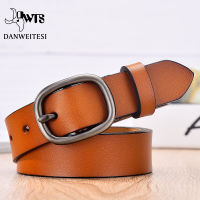 【DWTS】Women Belt Designer Women Female Belt Genuine Leather Belts For Women Female Belt Pin Buckles Fancy Vintage for Jeans