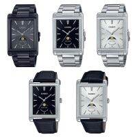 Casio Standard นาฬิกาข้อมือผู้ชาย สายสแตนเลส/สานหนัง รุ่น MTP-M105,MTP-M105B, MTP-M105D,MTP-M105L  (MTP-M105B-1A,MTP-M105D-1A,MTP-M105D-7A,MTP-M105L-1A,MTP-M105L-7A)