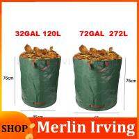 Merlin Irving Shop Garden Tools Storage Bags Pot Leaf Collect Organic Compost Pots Plastic Planter Home Gardening Yard Supplies