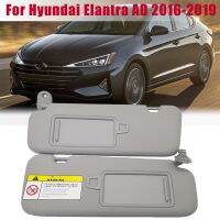 กระบังแสงภายในรถยนต์มีกระจกแต่งหน้าสำหรับ Hyundai Elantra AD 2016-2019ไฟด้านซ้ายและขวา85220F0100TX 85210F0100TX