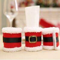 Christmas decorations Christmas clothes napkin ring Creative home decoration Christmas flannelette circle Christmas dinner parti Socks Tights